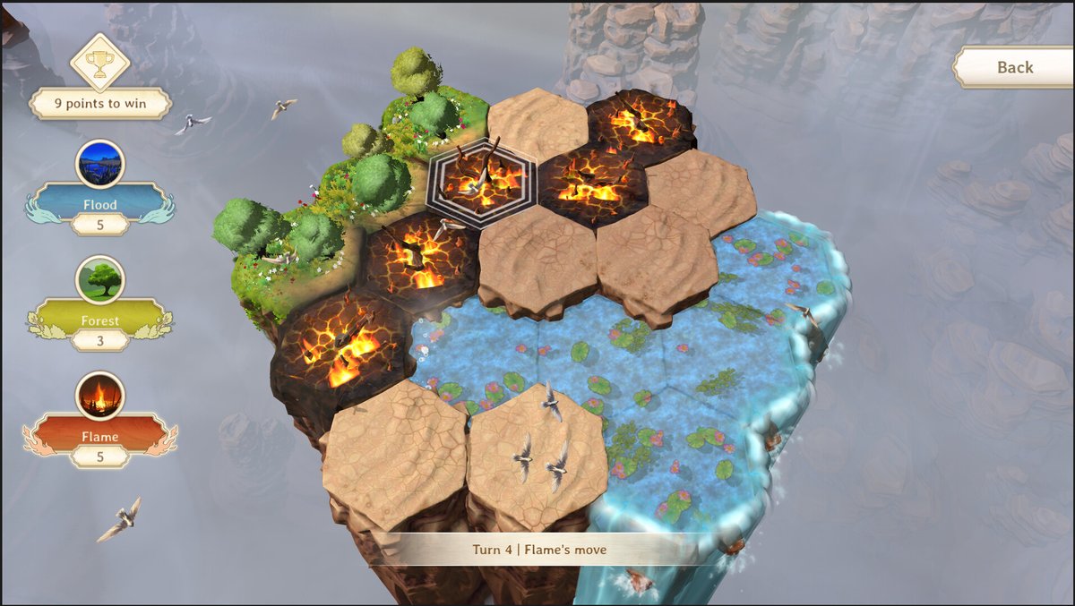 TheGamerHotspot's tweet photo. 📢SHOUT OUT - INDIE GAME/THE DEVELOPER..

Flame, Forest & Flood

An intuitive cozy strategy for up to three players where simple rules meet surprising depth. Play solo, with friends or strangers. Locally or online. And between matches, grow your cozy Garden and help the Elementals complete various Challenges.

Steam: (Wishlish)
https://t.co/oA8yhCcUJn

Follow the developer:
X: https://t.co/SOiHhPeAae
Discord: https://t.co/1SnY0yakek
Website: https://t.co/PyG1dYGwis
Youtube: (Trailer) https://t.co/ZTlsVA4x8W

@fairymountgames

#indiegame #indiedev #GamingNews #gamingclips 
#cozystrategygame