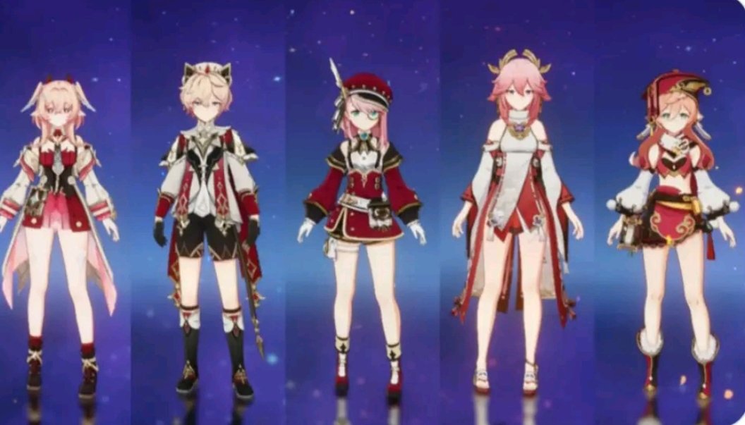 Nacvac99X's tweet photo. @kiasleif always the same design with genshin https://t.co/hTtpr5Fdc1