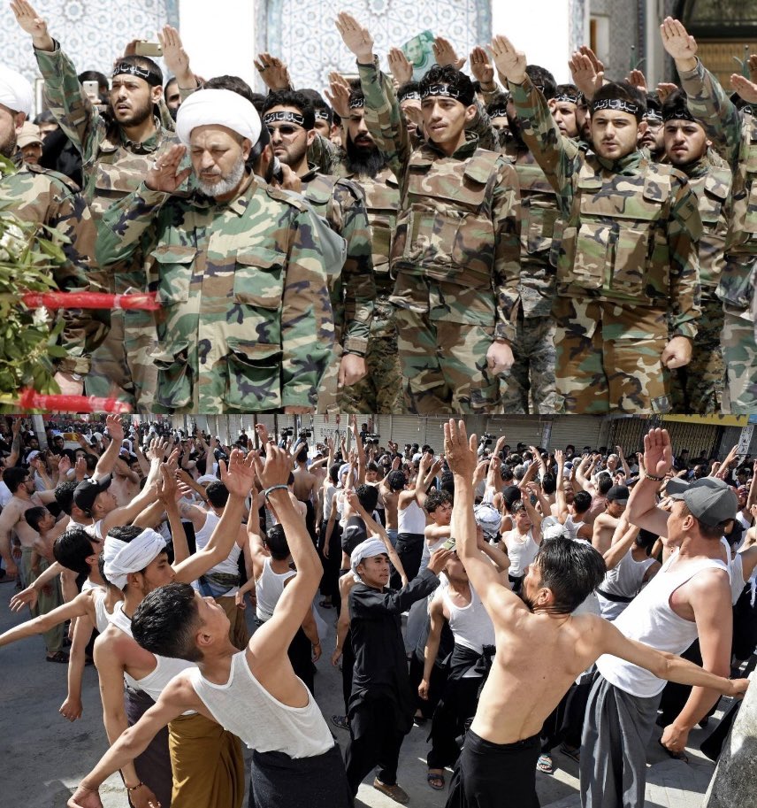 NiohBerg's tweet photo. This is not a new tactic by the way.

The IRGC did the same when they controlled Syria, and flooded Syrian cities with foreign shia terrorists to replace the native population.

Damascus for example was unrecognisable.

Yet, Bashar Assad fled, and hundreds of thousands of invaders fled with him. Demographics returned to normal again.

One day, Iran will experience the same when the islamic regime escapes.