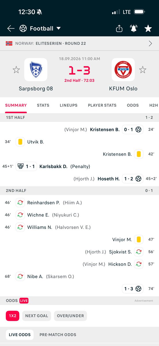bright_tod1's tweet photo. Karlsbakk to score🤷‍♂️🤷‍♂️🤷‍♂️🤷‍♂️🤷‍♂️🤷‍♂️🤷‍♂️🤷‍♂️ https://t.co/cBzF2PbcYv