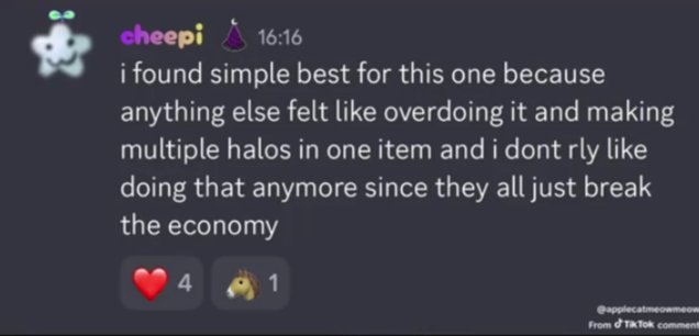 Throniebae's tweet photo. Royale High's halos from now on, will be much simpler so that they don't break the rh economy #royalehigh https://t.co/gGrN4e1HJ9
