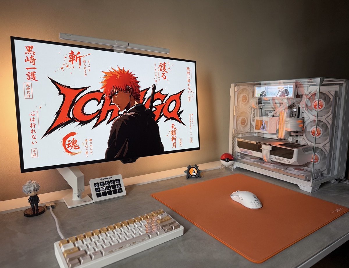 ItsSimplyRin's tweet photo. ichigo🧡
#desksetup https://t.co/wugF4kB5LG