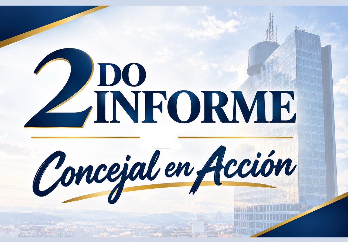 mauyoav's tweet photo. 2do Informe “Concejal en Acción”
#OrgulloBJ #ConcejalMY @BJAlcaldia https://t.co/QHfvOPBY4P