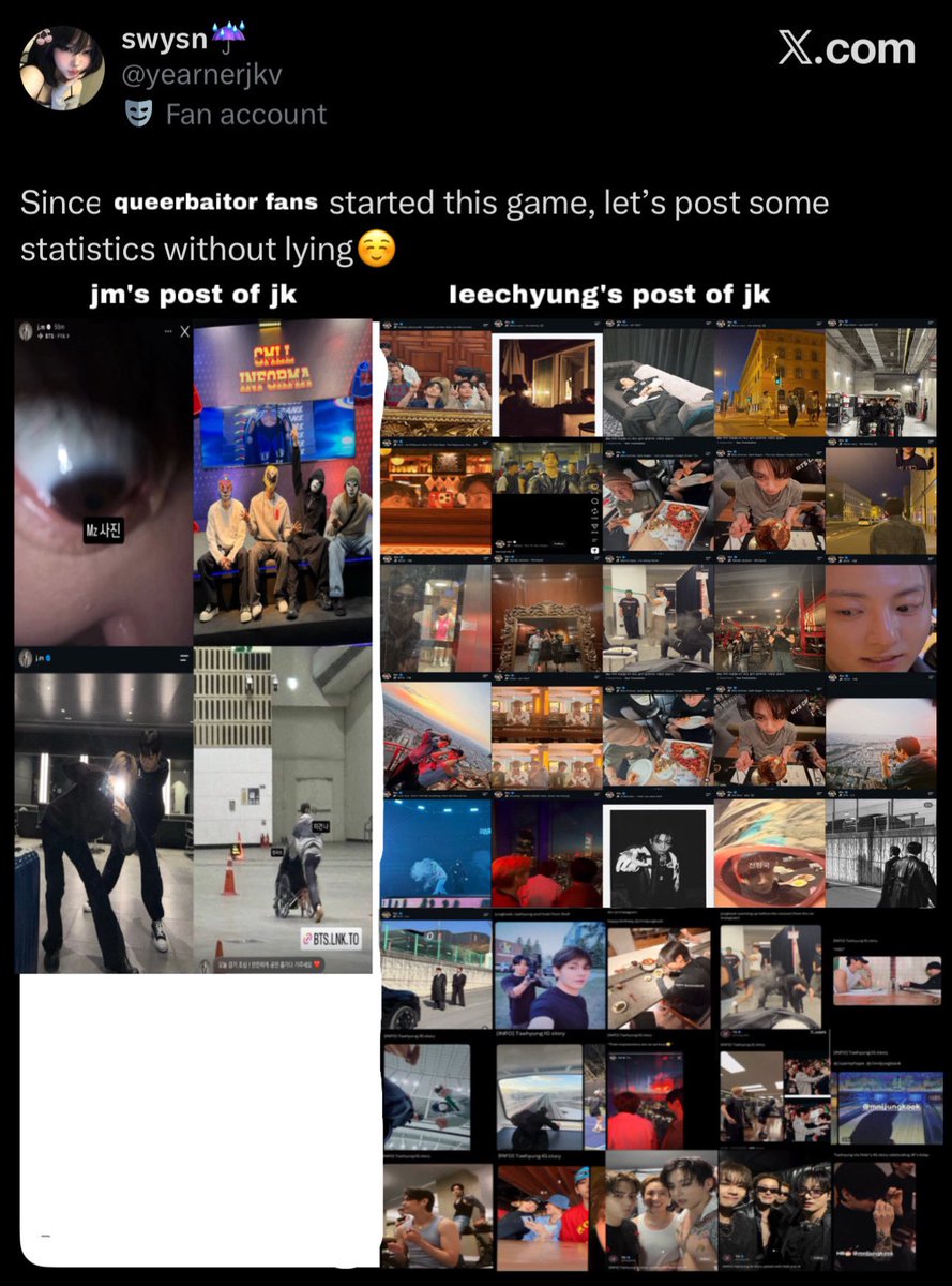 nochujimi's tweet photo. taekookers finally uncover the truth https://t.co/Bsqened0Le