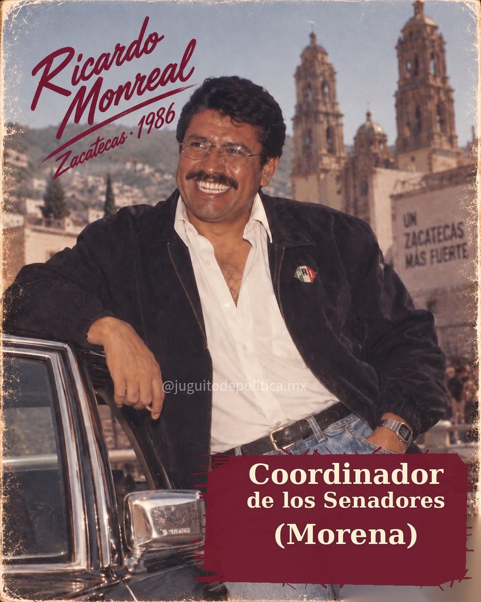 juguitopolitica's tweet photo. A Morena no le gusta nada el trend de los 80… quién sabe por qué 😅 https://t.co/O6ORE9lEhM