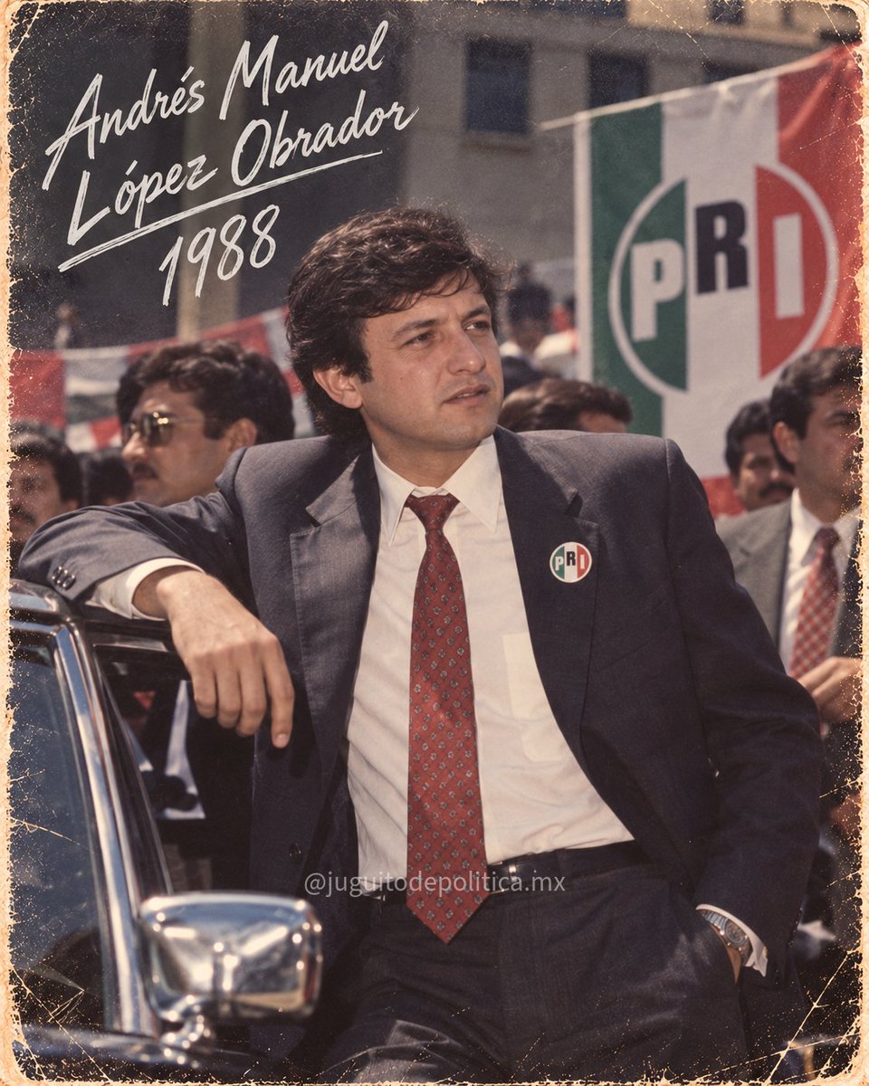 juguitopolitica's tweet photo. A Morena no le gusta nada el trend de los 80… 
quién sabe por qué 😅