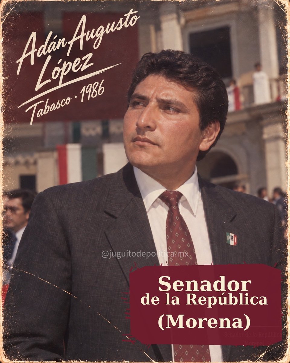 juguitopolitica's tweet photo. A Morena no le gusta nada el trend de los 80… 
quién sabe por qué 😅