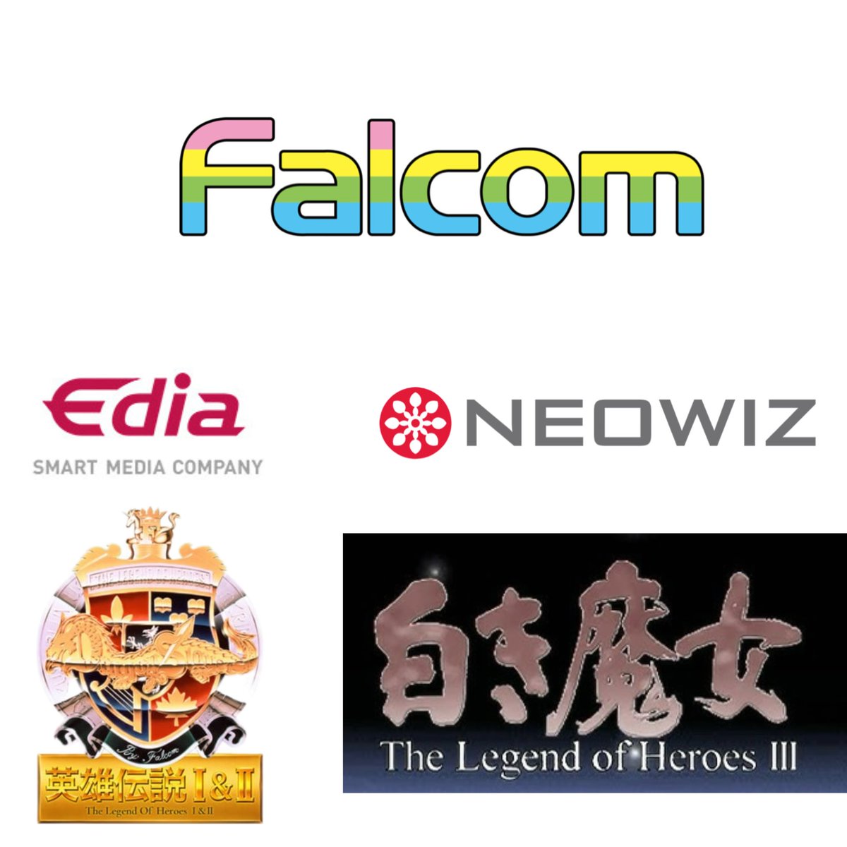 FalcomCentral's tweet photo. Falcom has begun to bring many of its older titles to modern consoles with global releases through partnerships with new publishers.
Edia Media will be publishing Dragon Slayer: The Legend of Heroes I&amp;II globally on PC &amp; consoles in 2027 with Neowiz doing the same for White Witch https://t.co/dou1UwiHzW
