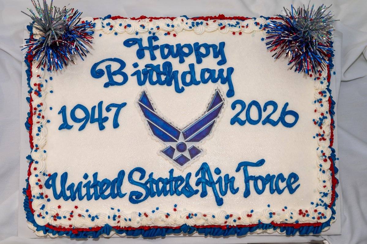 SLDelta45's tweet photo. ✈️  Happy 79th Birthday to the @usairforce ✈️ 

SLD 45 would not be able to tackle the mission at a historical pace without the efforts of our Air Force teammates.

Enjoy some cake and keep on flying, fixing, and fighting!
 
Here's to another year of Aiming High! https://t.co/1vp4KkNXbJ