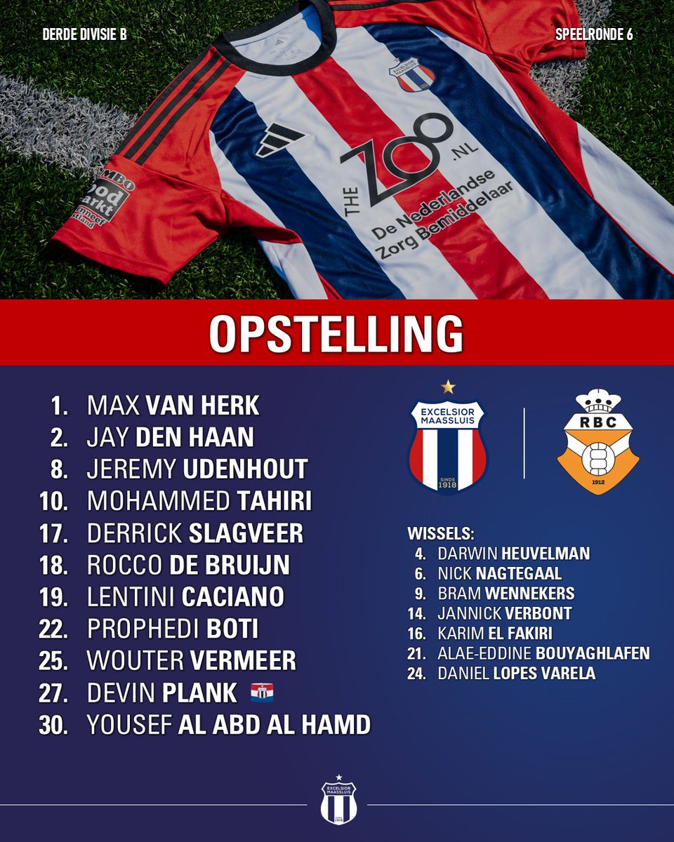 excelsiorm's tweet photo. De elf namen van vandaag! 🫵

#EXCrbc https://t.co/izS7SpH7kb