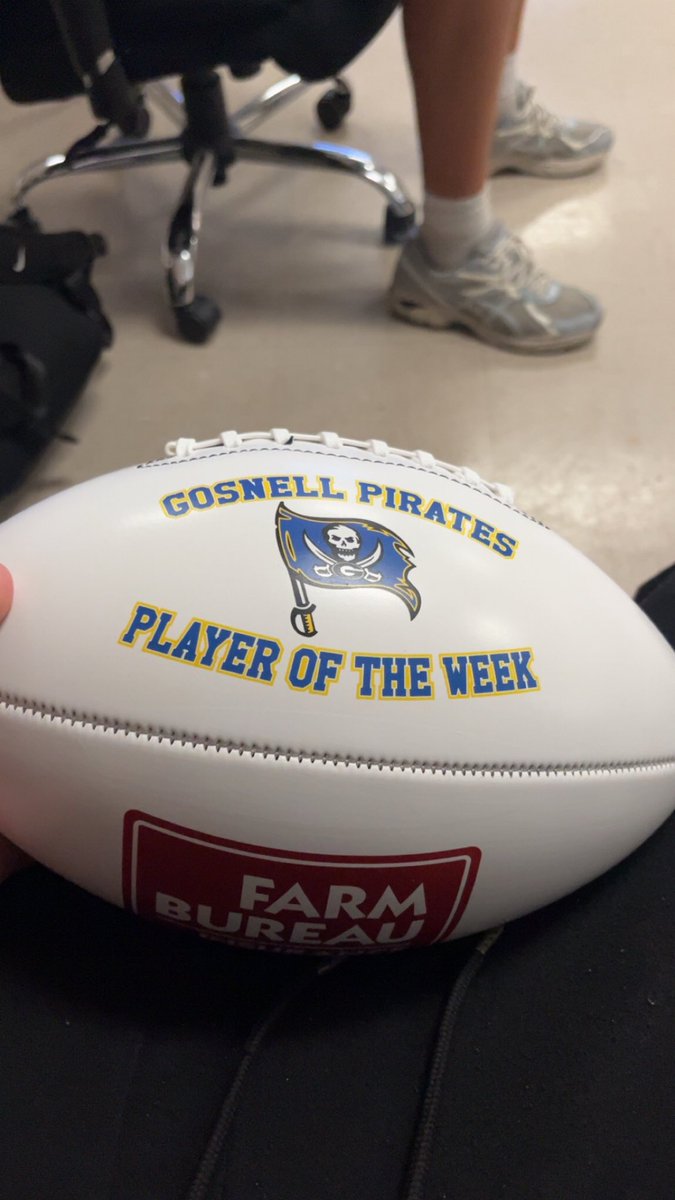 JeremyThomasGPN's tweet photo. Got my first player of the week award from last weeks game vs. Osceola
- 2 interceptions
- 1 receiving touchdown 
- 1 pick six
@PrepRedzone @mclaybrooks8 @JeremyT04188993 @AlanCross__ @fryer_mitch @CoachCSmithBHS https://t.co/nL9oCeNBNu
