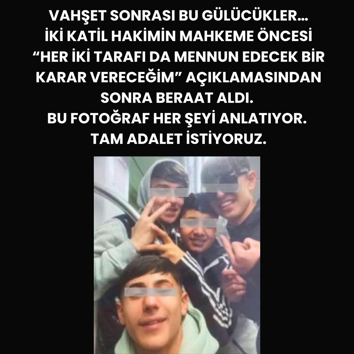 HakanF5644's tweet photo. O gün orda dört katil vardı
#AhmetinAdaletiYargıtayda https://t.co/J7aGV5iZnm