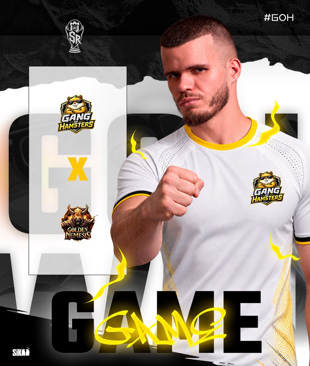 GangofHamsters's tweet photo. ⚔️ | MATCH DAY
🏆 | @SXRKING_LEAGUE 
🎯 | ROUND OF 16 

🆚 | @GoldenNeme19434 

🗓️ | 18.09.2026 
⏰ | 22:00 CEST https://t.co/IJ5f42v1ed