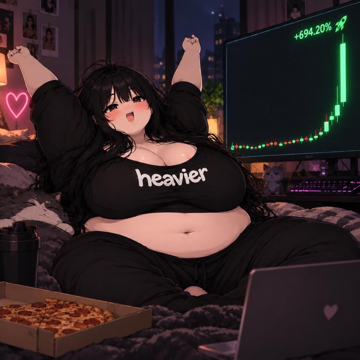 Heavier_xyz's tweet photo. Accumulation phase 🍕

How heavier can we go? 

solana:4tkupXEGfbYPCVN37CagviJd3tgWnudT9avKZvouT3Dm https://t.co/aeKHJkIKNq