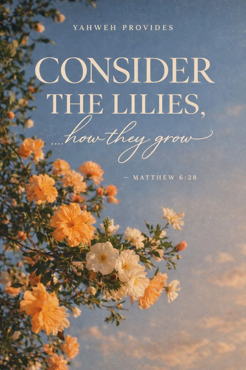 Aestheticswallz's tweet photo. Yahweh provides. https://t.co/y7HU9x5FZR