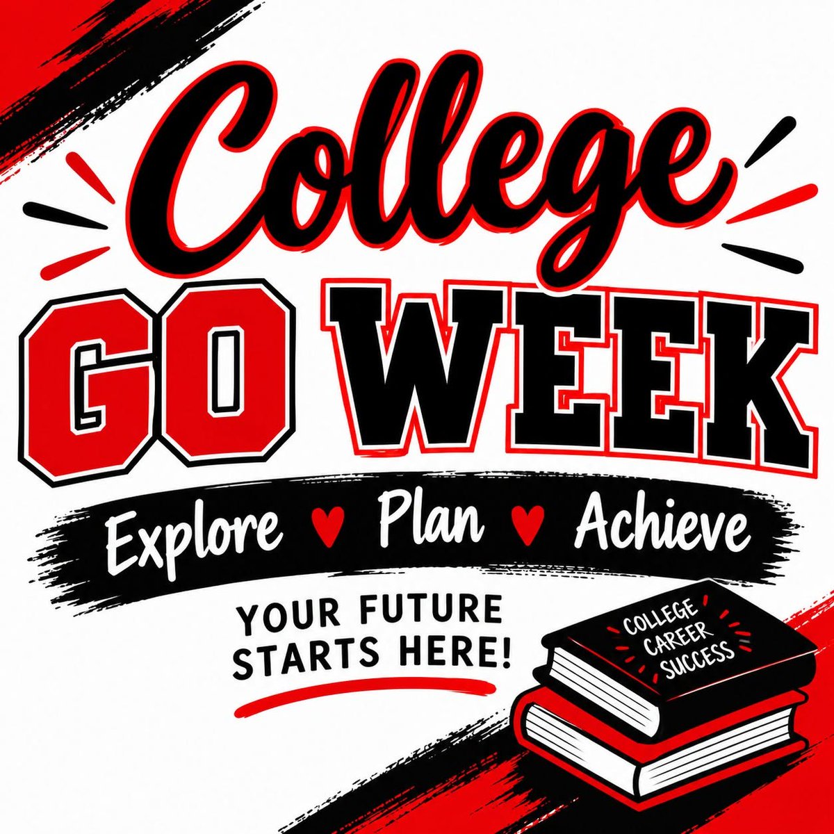 piratenation219's tweet photo. π College GO! Week is happening in #piratenation! Dream BIG & set goals NOW. Many of our Pirates choose college & we're ready to help them plan for the future. π‘π #CollegeGOWeek #FutureReady #CollegeBound #classof2027π #RedforEd https://t.co/h7I0KU2gX5