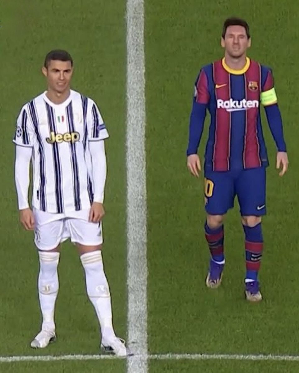 MotivacionesF's tweet photo. NIKE vs. ADIDAS.
ARROGANTE vs. HUMILDE.
ALTO vs. ENANO.
EUROPEO vs. SUDAMERICANO.
DIESTRO vs. ZURDO.
GOLEADOR vs. CEREBRO.

Dos personalidades. Dos estilos. Dos formas de entender el fútbol.

Fuimos contemporáneos de la que, para muchos, fue LA MEJOR RIVALIDAD INDIVIDUAL DE LA HISTORIA.

Y ahora, poco a poco, esa era llega a su final.

Gracias por todo, LEYENDAS. 🐐🐐