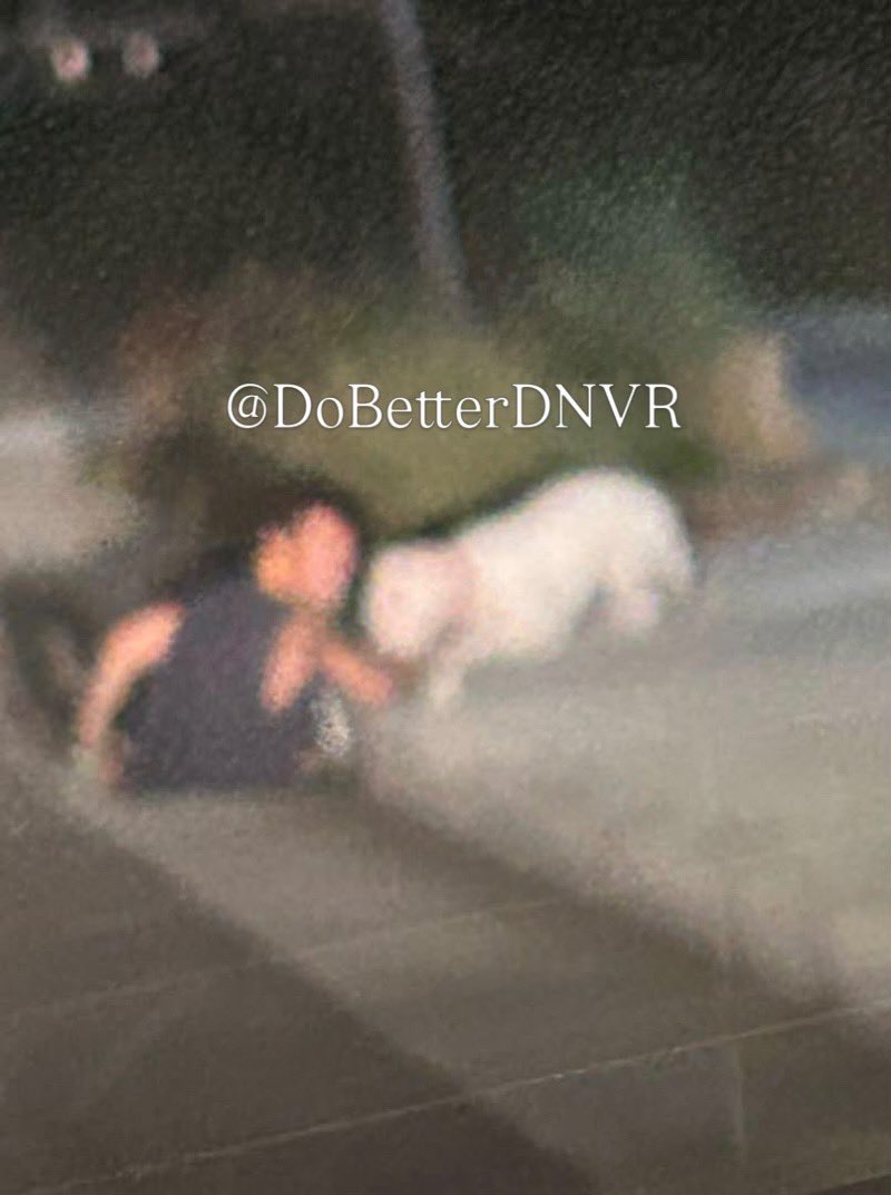 dobetterdnvr's tweet photo. Montview & Chester. 
The tunnel saga isn’t over….

A white pit bull with a pink collar was standing alone by a storm drain on Montview a week or so ago when Good Samaritan pulled over to help when. A man came out of the storm drain holding a large knife, grabbed the dog, and dragged her into the sewer.

911 was called. Police arrived quickly and said there is a homeless encampment in the sewers.

This matches what other neighbors have been reporting (and videoing) at Chester & Montview: a man living in the tunnels on the Aurora / Denver line that run under the @denverpolice Academy. 

Neighbors think the dog’s name is Mella and that the sewer man is holding Mella and wants a $200 Apple gift card for her return.

@AuroraPD and DPD have been contacted. So far, neighbors say no one has been able to get the dog back. 

A dog is being held captive in a tunnel under the police academy for a $200 gift card⁉️

WTF, people. 

#LostDog #FindMella