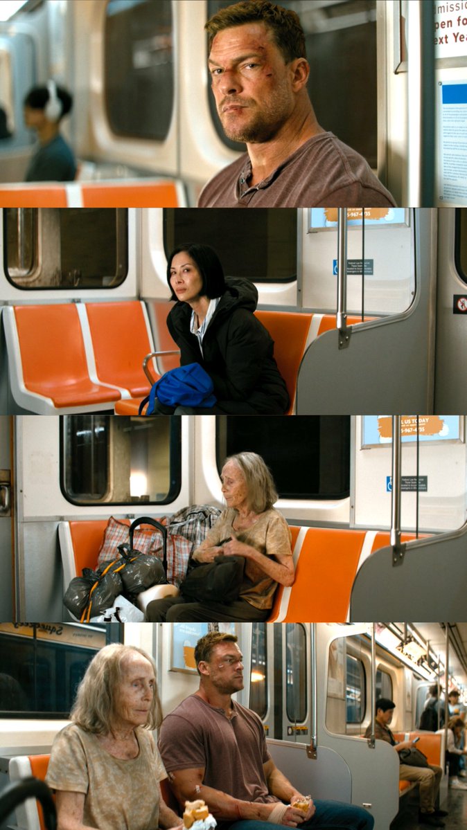 oyemnassxo's tweet photo. This scene might genuinely be one of the best scene of 2026. No dialogue exchange yet so emotional, 
This is why Reacher has such a huge fandom despite being so underrated. https://t.co/mqvMcPC9z0