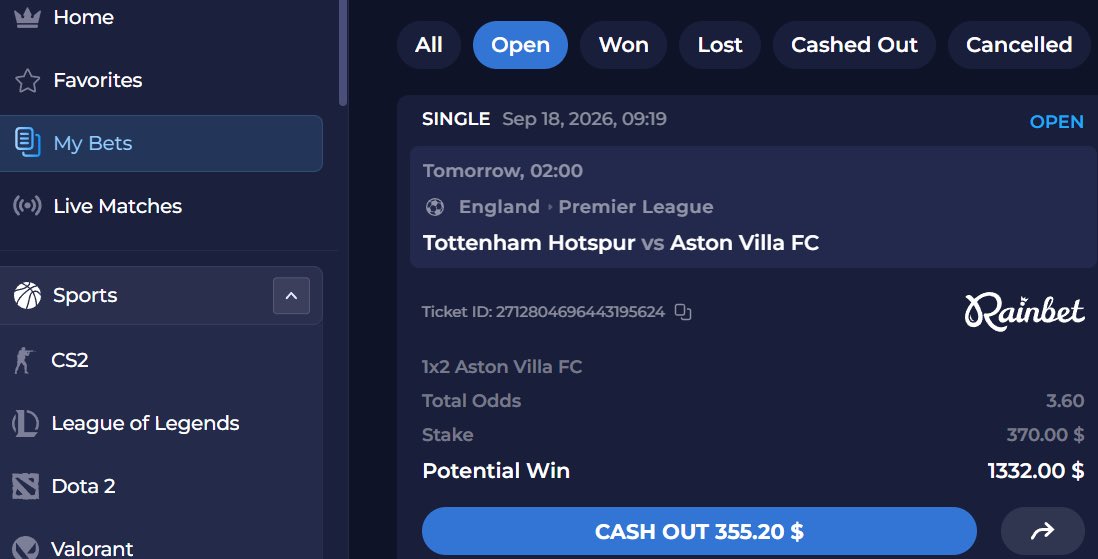 WrestleOps's tweet photo. (@rainbetcom 18+) avfc 🔒 https://t.co/apSawApjGs
