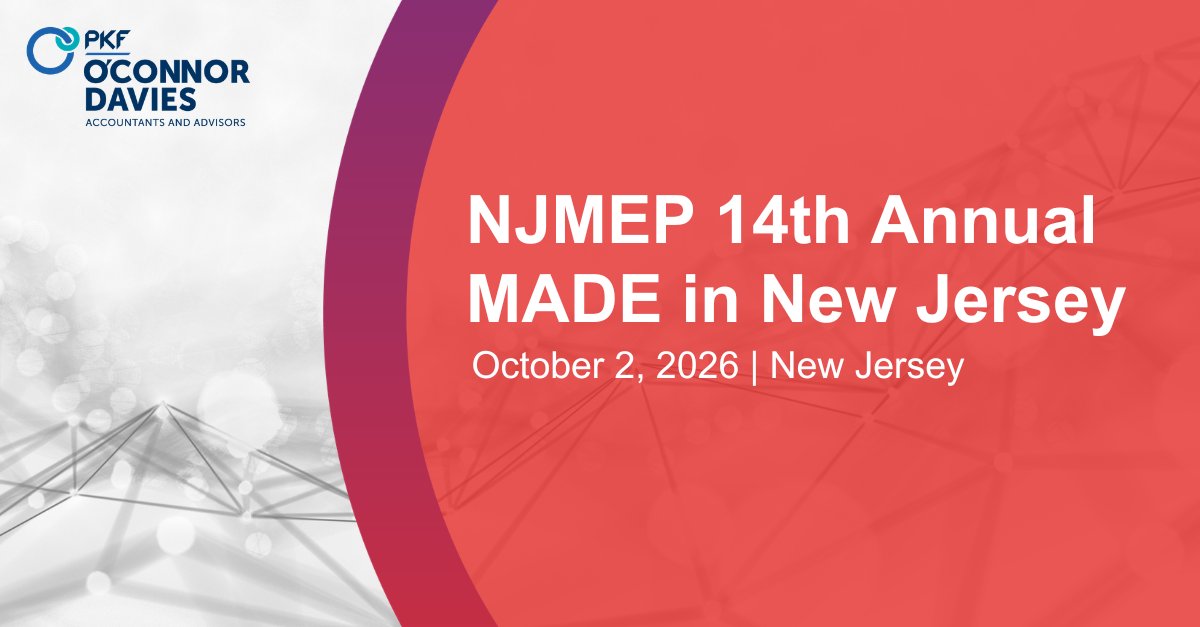 PKFOD's tweet photo. We're looking forward to NJMEP’s 14th Annual MADE in New Jersey on October 2 in Freehold, NJ.

Stop by our booth to connect with Lazaro Hernandez, John A. Wochinger, Giovanni Rivera, Christian Lettieri, Andrew Heck, Sean Brady and Andrew Vitti.

Register: https://t.co/eO6t8b69Ps https://t.co/R6Nrm2HlDP