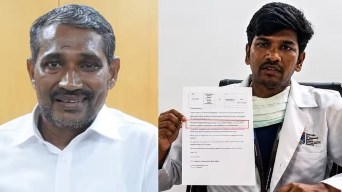 Pranesh_Balaaji's tweet photo. Dei Raute mafia, unga arivinmai-kum kevalathukum oru alave illaya da? You are running a massive cyber-mob against Bharathidasan, a genuine researcher, just to protect Vijay uncle’s incompetent administration. Let me break down his research in layman’s terms so your PR-obsessed, cinema-rotted brains can actually understand what real work looks like.

What is he researching?
He is literally building a model of an aging human brain in a lab. Think of the brain like a dying battery. He is using tiny biological delivery vehicles from stem cells to drop off medicine that fixes damaged genes and recharges the brain’s energy to treat aging diseases. This isn't some cheap VFX cloning trick from GOAT or a gravity-defying car stunt from Kuruvi. He isn't acting as a savior on a green screen; he is doing real, futuristic, life-saving medical science!

Where is he doing it?
At the National University of Malaysia (UKM). Their Department of Tissue Engineering and Regenerative Medicine is a premier, globally respected pioneering center in the world. This isn't some cardboard hospital set built for a Mersal monologue or a fake CGI stadium from Bigil. It is a world-class institution where science is real, not scripted by a PRO.

Why is it so expensive?
Because he is working with LIVING human cells! Keeping live cells alive requires highly complex, insanely expensive lab chemicals every single day. If funds stop, the cells die, and years of grueling hard work are completely destroyed. But your clueless TVK government stalled his rightful ₹19.50 lakh grant over petty bureaucratic paperwork.

And what does your Raute mafia do? You manufacture engineered Instagram Reels through money hungry influencer vultures claiming "he bought a Mac computer", “he is a dmk person”, “he is wasting tax payer’s money”, “he’s playing dmk’s engineered politics”. You absolute illiterates probably hear the word "living cell" and think it's a new Apple product! Show me ONE official document where he demanded a Mac or overspent the money.

You have unlimited crores of public tax money to blow on Vijay uncle's fake "London investor meets," PR photo-ops, and race-track reels. But when a brilliant scholar asks for his sanctioned funds, you choke his money and unleash paid virtual hounds to character-assassinate him. Defending a clueless, cinema-run government by destroying a student's credibility is pure anti-intellectual savagery. Kevalam da! 

And you, @VanniTamizhVCK , SHAME ON YOU, SHAME ON YOU…