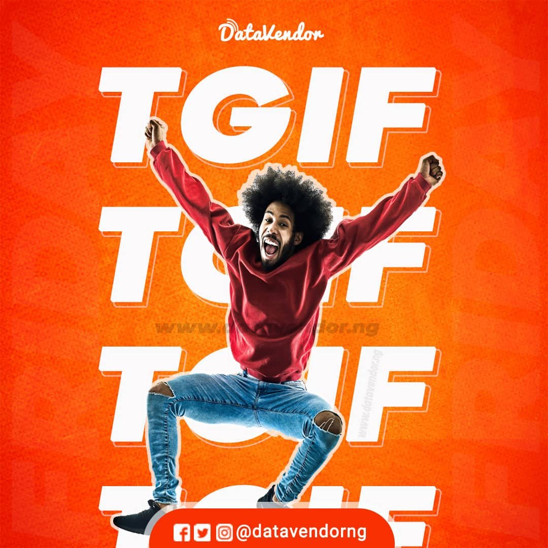 datavendorng's tweet photo. ๐ Friday is here!
End the week on a high note with fast, easy and reliable bill payments.
Airtime, data, electricity, cable TV, and more - https://t.co/sa9eyGpngM has you covered.
Have a great weekend! ๐
#datavendor #datavendorng #fridayvibe #billspayment #weekendready https://t.co/CCmBMMeysn