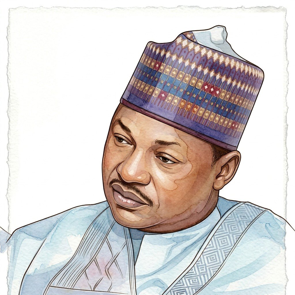 Bulamacartoons's tweet photo. Again, another politician drags his heritage in the mud. 
The ICC Tribunal exposed how former AGF Abubakar Malami secretly struck a corrupt $400M deal with Sunrise Power, bypassed presidential refusal, and betrayed the public trust on the Mambilla project. https://t.co/uMKePTZwp5
