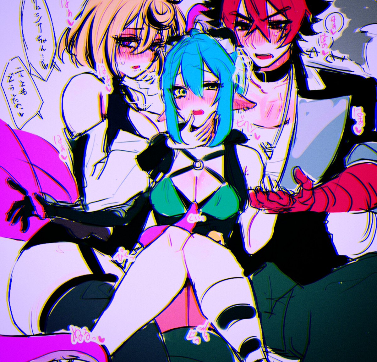 EMIS4RI4's tweet photo. Si son familia. (Pero porqué ella siempre abajo ;; )

@IRedThirenflld @OjitosProfundos https://t.co/lxfCfNZRnM