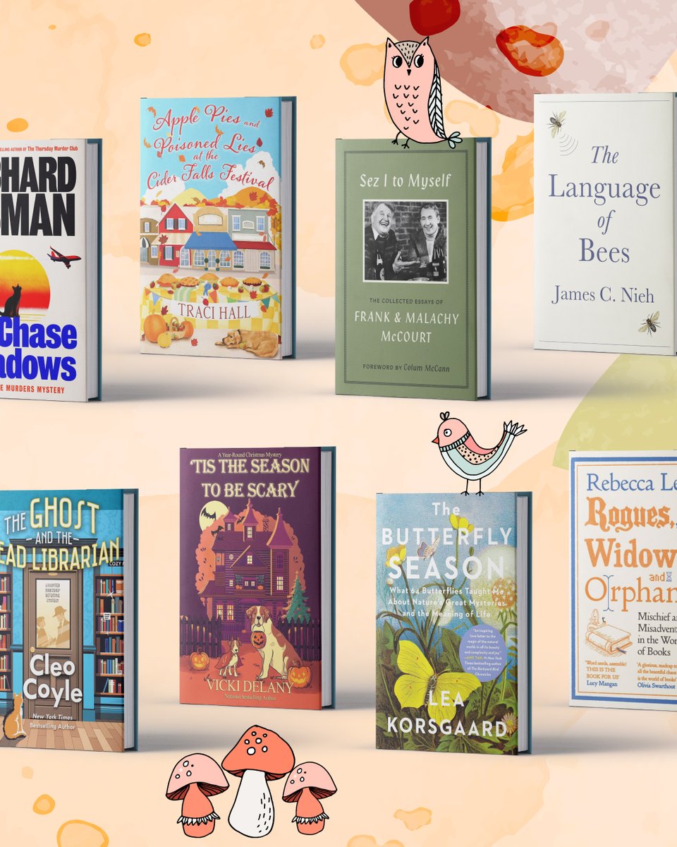 KirkusReviews's tweet photo. Hello, fall: These reads are the perfect companions for cozy season. 🍂  
https://t.co/407EHvWinM https://t.co/QNRqYOb21a