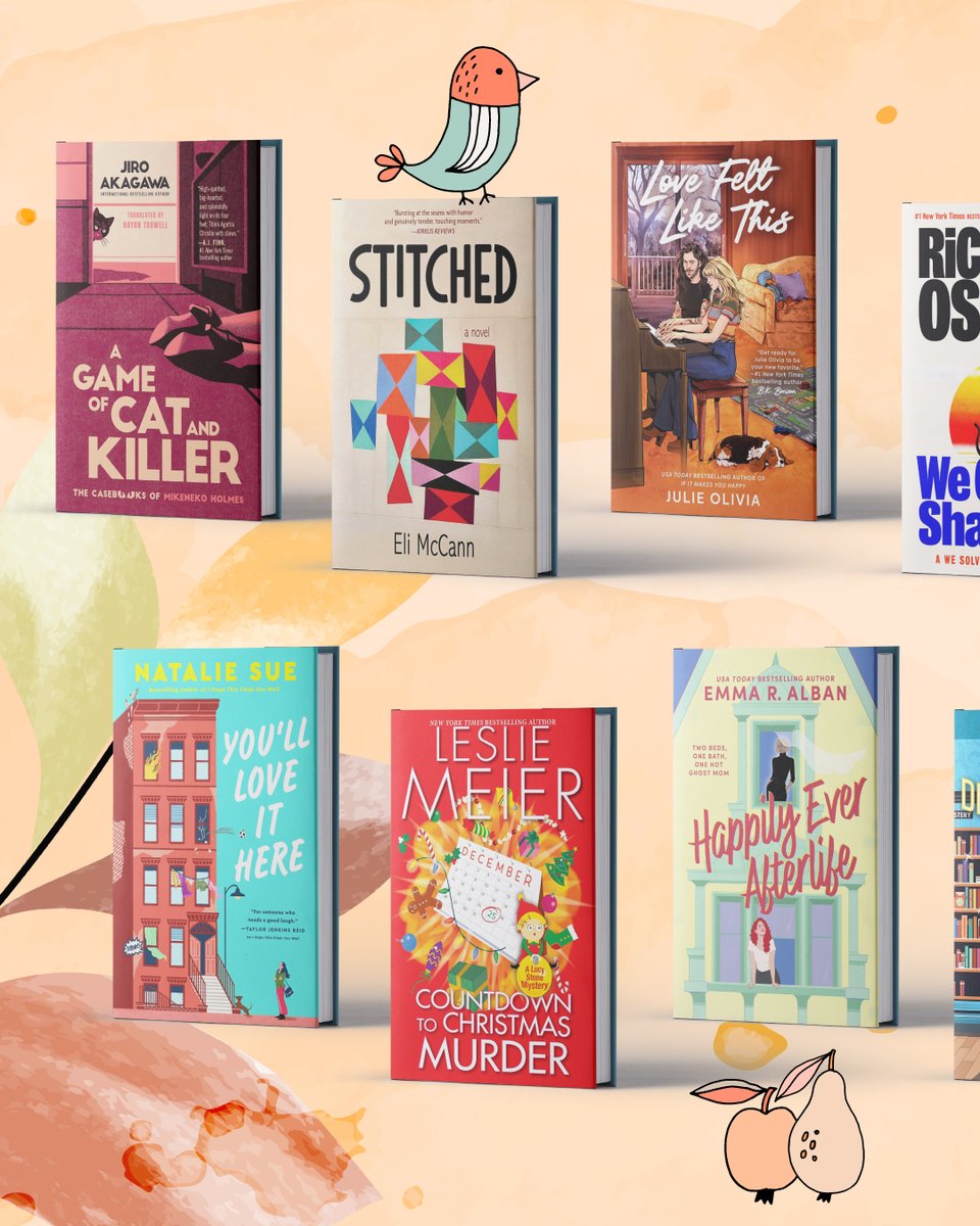 KirkusReviews's tweet photo. Hello, fall: These reads are the perfect companions for cozy season. 🍂  
https://t.co/407EHvWinM https://t.co/QNRqYOb21a