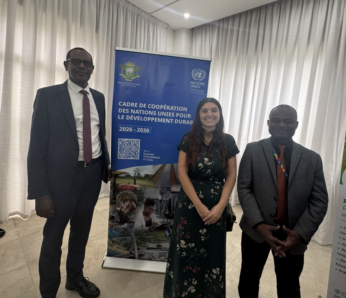 OITAbidjan's tweet photo. 🇺🇳 Mieux unir les expertises de @ONU_CIV pour mieux servir les priorités de la #CôteDIvoire.
À Abidjan, l'#OIT était aux côtés du Système des Nations Unies pour présenter le Guide pratique, avec l’appui de la #Suisse🇨🇭, un partenaire traditionnel de l'#ONU.
#OneUN #ODD8 https://t.co/9DjQZwb0pv