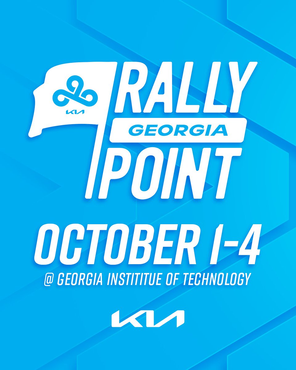 C9LoL's tweet photo. The C9 @Kia Rally Point is back, and it's headed to Georgia!

Join us in Atlanta for our industry panel, ARAM night, and more over LCS finals weekend!

RSVP TODAY (Spots are Limited!)
📩 https://t.co/VDyZqdNxCz https://t.co/4xPDRdmBhJ