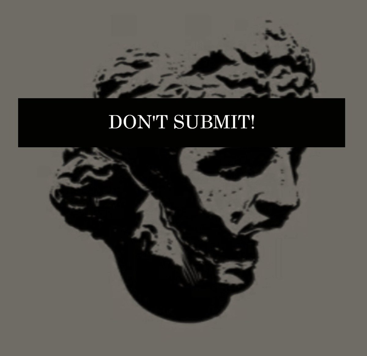 ExpatLitJ's tweet photo. “Art is Dead” - An Editor of @DontsubmitLit 
https://t.co/PYTo5Pi4s4 https://t.co/sVtRNd7O8u