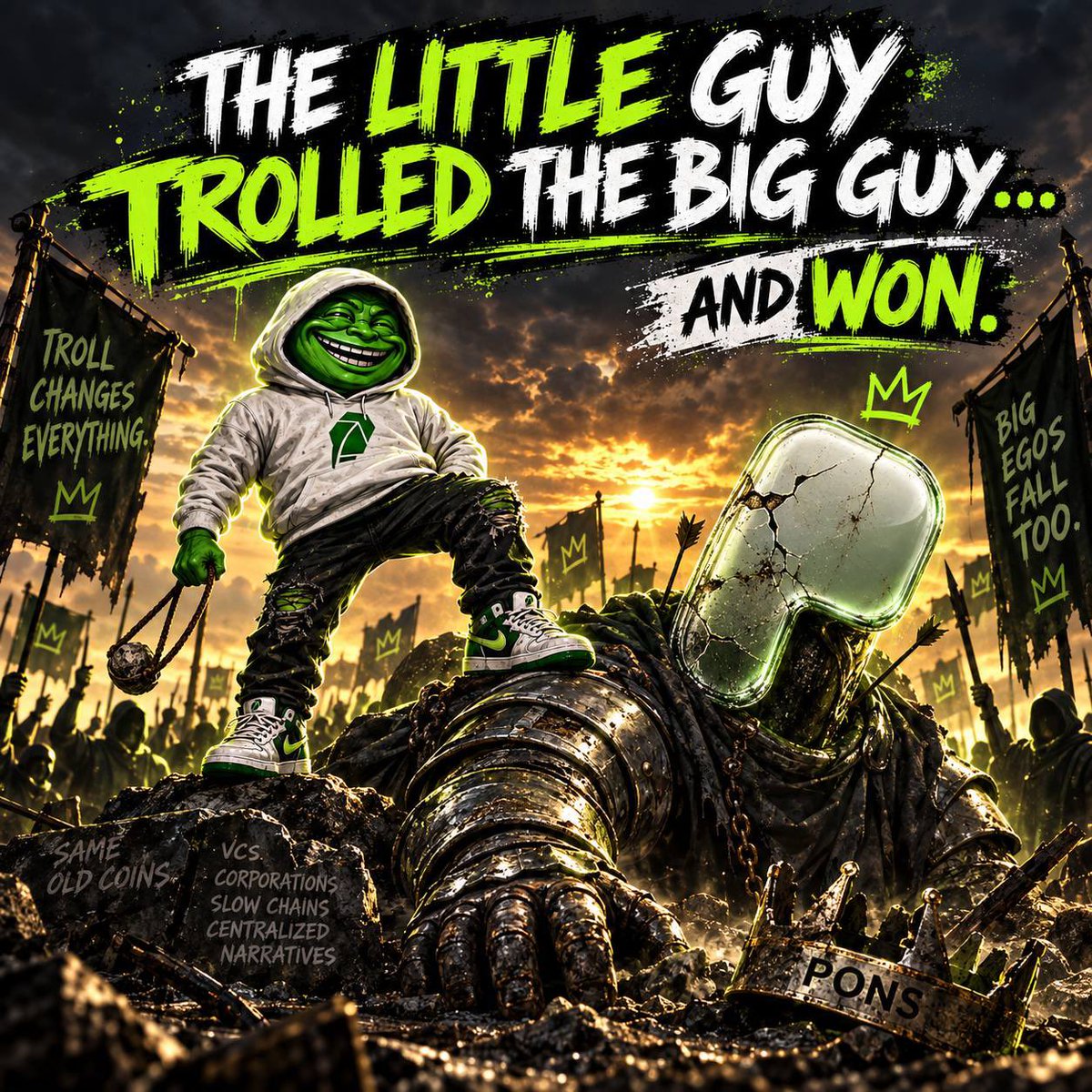 dacryptokid1017's tweet photo. @0xSweep Just in.  @RealTrollinHood will be the troll on hood. We are the chosen ones. 

0xa206753eb19D8E3F9Ae3313ADb467BdC2a7a4d90 https://t.co/UWttmQoTqK