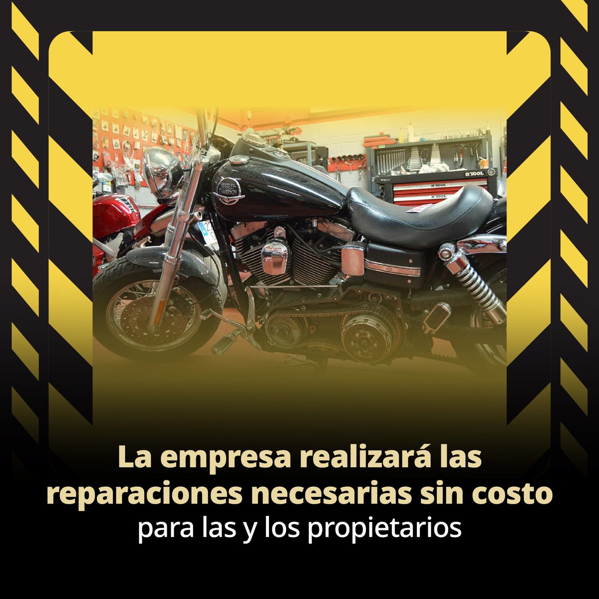 Profeco's tweet photo. Profeco informa sobre el llamado a revisión de 564 motocicletas Harley-Davidson, modelos 2025 y 2026.

Las unidades podrían presentar una obstrucción en un orificio de ventilación que puede provocar acumulación de presión en el cárter y representar un riesgo de lesiones.

Harley-Davidson realizará la revisión y, de ser necesario, las reparaciones correspondientes sin costo para las y los propietarios.

Más información: https://t.co/P6Ex2sGnzz