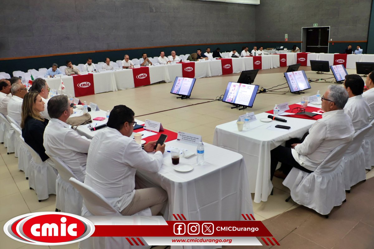 cmicdurango's tweet photo. Participamos en la Reunión Regional Noroeste de la CMIC, encabezada por nuestro presidente nacional, @lmendezjaled, un espacio estratégico fundamental para la planeación institucional, el intercambio de ideas y el seguimiento de la agenda prioritaria de esta región del país. https://t.co/ApDaeLcmSp