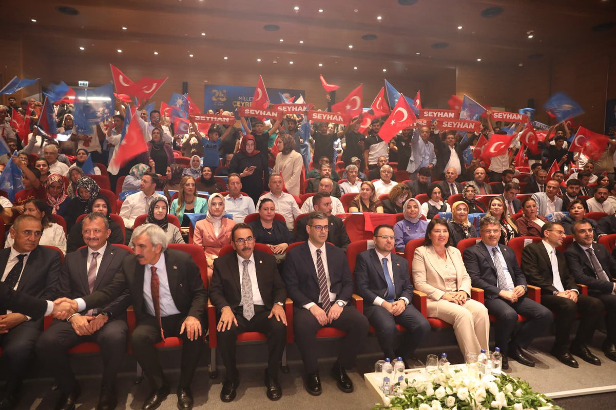 abdullahdogru01's tweet photo. 📍 Adana

Adalet Bakanımız Sayın Akın Gürlek, Milletvekillerimiz ve Adana İl Başkanımız Sayın Av. Mustafa Özkan ile birlikte, davamızın sancağını fedakarlıkla taşıyan emektar teşkilat mensuplarımızla büyük bir coşkuyla gerçekleştirilen Teşkilat Buluşması programımızda bir araya geldik.

Bu kutlu hareketin taşıyıcı kolonları olan AK kadrolarımızın inancından ve vefasından aldığımız büyük güçle kenetlenecek, Cumhurbaşkanımız ve Genel Başkanımız Sayın @RTErdogan’ın liderliğinde hedeflerimize doğru tek bir yürek halinde, sarsılmaz bağlarla yürüyeceğiz.