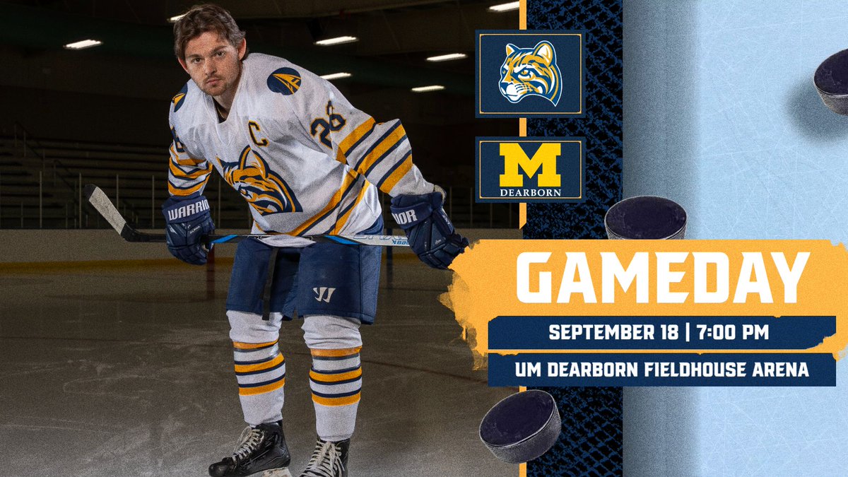 OcelotHockey's tweet photo. Game 1.
#OcelotPride https://t.co/a4vzgKPsoW