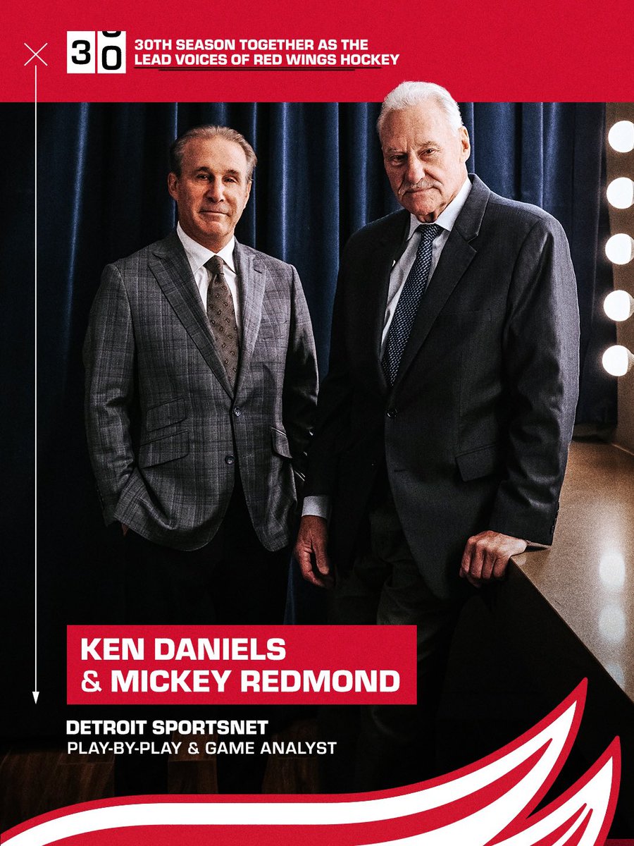 DetroitRedWings's tweet photo. The best in the biz is back! 

Details: https://t.co/vQju9DuBzd https://t.co/CTyWDTGAGx