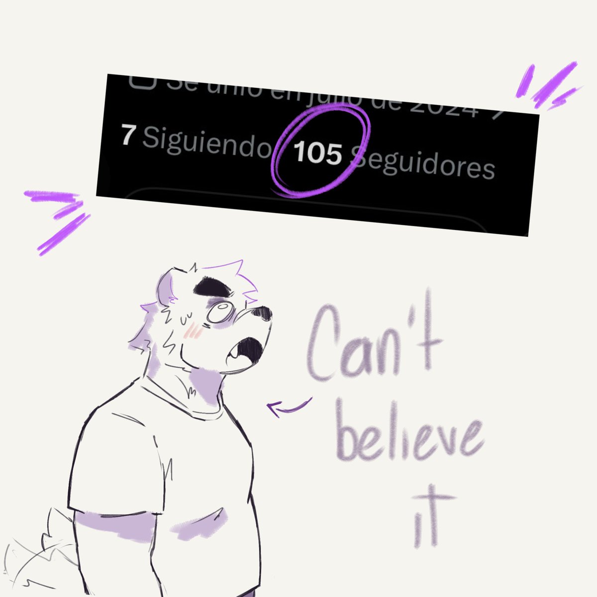 Not_Fexxy's tweet photo. Thank you so much for the amazing support!!! I wasn’t really expecting this many likes/followers, will try to keep posting more art whenever I can https://t.co/6OHG256CiP