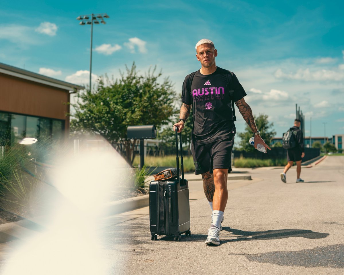 AustinFC's tweet photo. Headed up I-35. https://t.co/aelymnroTc