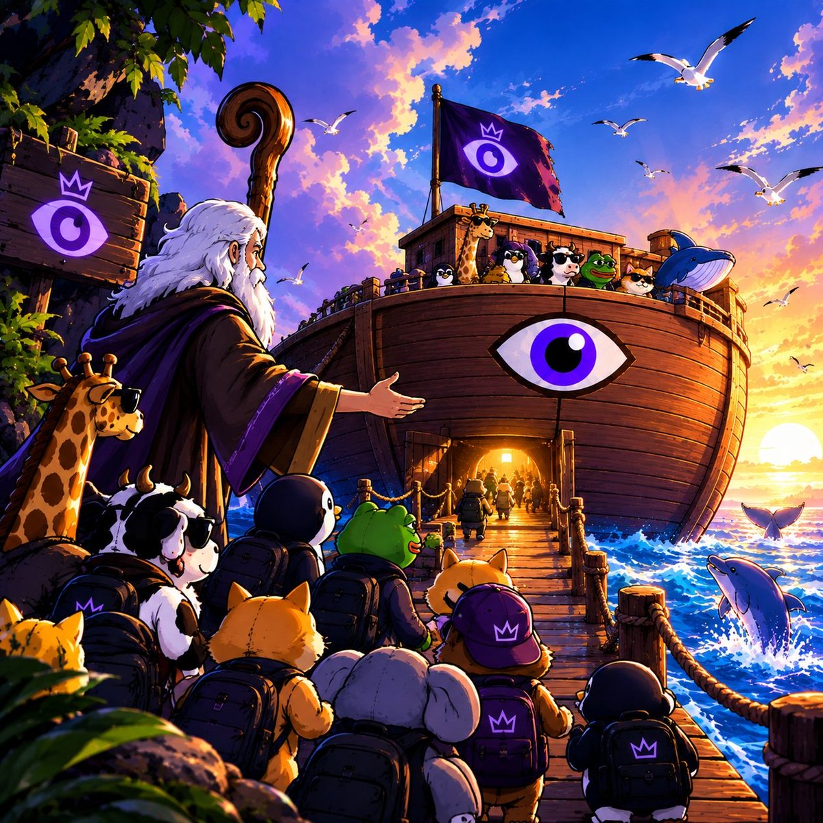 Noahs__ARC's tweet photo. Every great journey starts with a few people who saw the opportunity early.

$ARK is still building, the community is growing, and the Ark is making room for new passengers.

This could be your chance to be part of something great from the beginning.

Secure your spot aboard. 👁️
$ARK