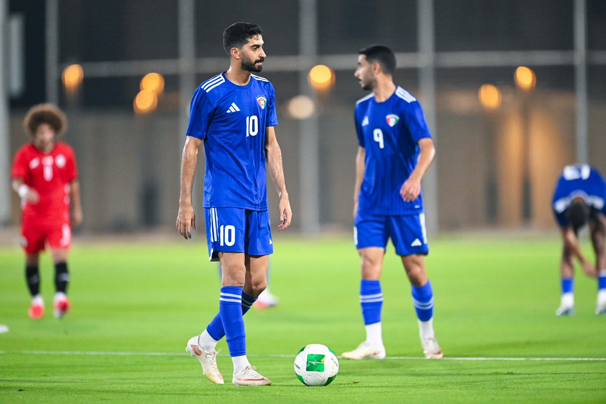 KuwaitFA's tweet photo. نهاية المباراة الودية 

⚽️ محمد دحام 

منتخب الكويت 1
منتخب اليمن  2

#الأزرق_يجمعنا
#KuwaitFA https://t.co/gigtqwKY5d