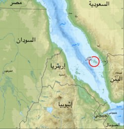 7K7ian's tweet photo. تم إطلاق إنذار مبكر في جزيرة فرسان للتحذير من خطر https://t.co/gYlVdcxfNm