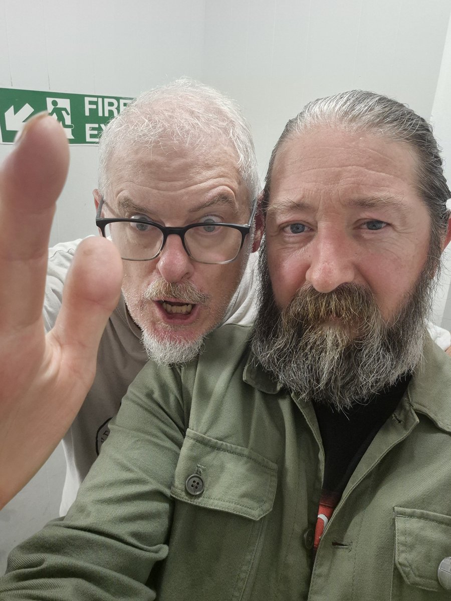 Garybo1977's tweet photo. I met one of musical idols tonight. John Wright. #nomeansno #hansonbrothers #deadbob https://t.co/4kiF6QldIn