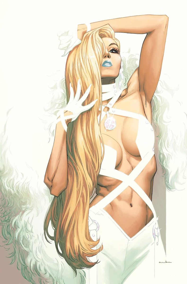 THEMYSClRANS's tweet photo. Kris Anka Emma Frost you’ve done it again https://t.co/A3VBAMPjcO