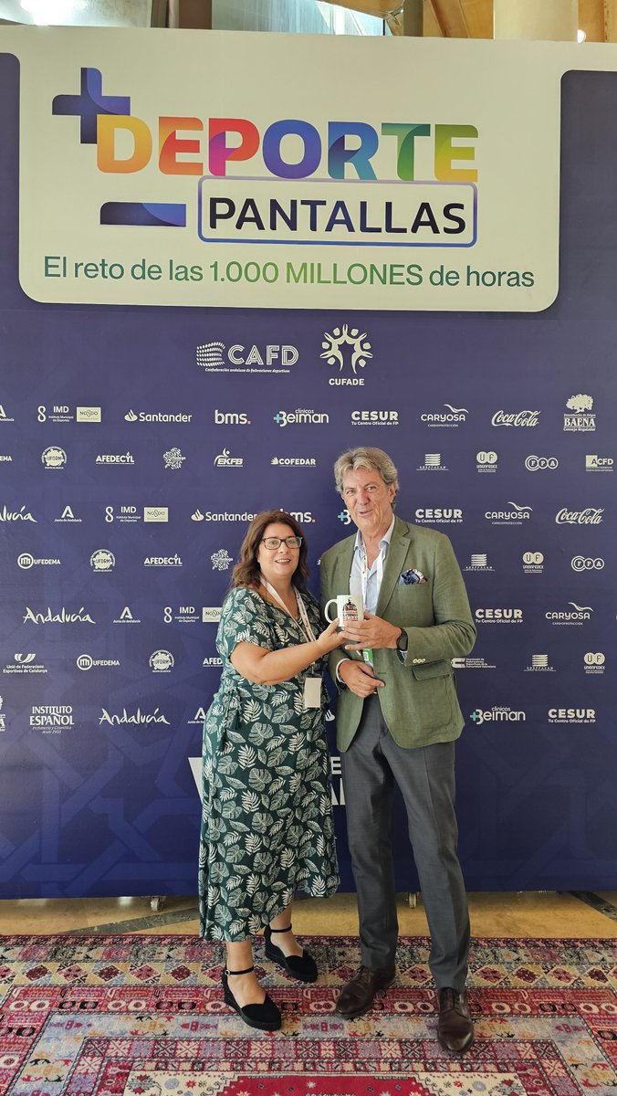 institutomeji's tweet photo. ⚫️🔴  ¡Muchas gracias! Ha sido una magnífica experiencia la que hemos vivido en el V Congreso del @CufadeOficial y @Cafdsocial en #Sevilla  

🫂 #SomosDeporte #CUFADE #MasDeporteMenosPantallas #CongresoCUFADE2026 #deporte @CulturaAND @AndaluciaJunta @IMDSevilla https://t.co/Uq7nt90P1v