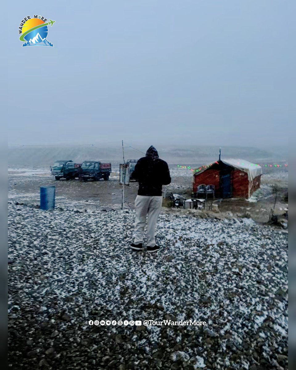TourWanderMore's tweet photo. ❄️ First Snowfall of the Season at Babusar Top! 🏔️
A breathtaking winter wonderland has arrived, pure snow, unforgettable mountain vibes! ✨
#TourWanderMore #BabusarTop #MHakimAwan #Snowfall #PakistanTourism #NorthernPakistan #TravelPakistan #WinterWonderland #MountainViews https://t.co/TD6UM5vG8p