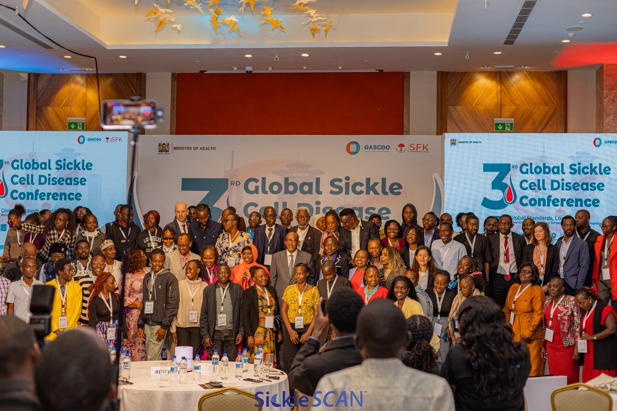 MUTUSICKLECELL's tweet photo. We are proud to have had our Director, ACIBO FIONA MARY, represent Uganda 🇺🇬 at the 3rd Global Sickle Cell Disease Conference in Nairobi, held from 1st–3rd September 2026.

A valuable opportunity to share Uganda’s voice and strengthen global conversations on sickle cell  care https://t.co/Fpn2cxnPz0